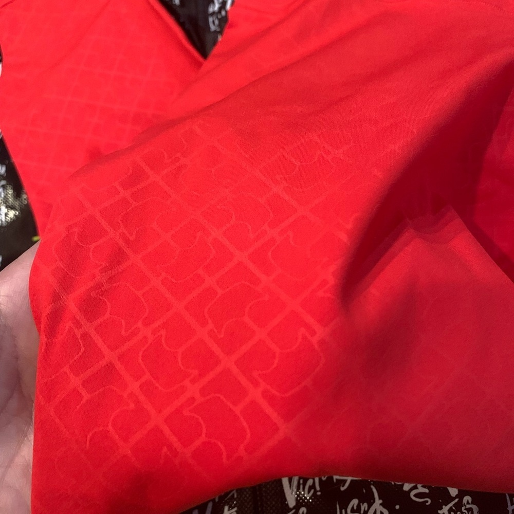 SHEFIT NWT Boss Leggings Luxe Large Red Coral Squat Proof High Rise Yoga Pants - Picture 5 of 16